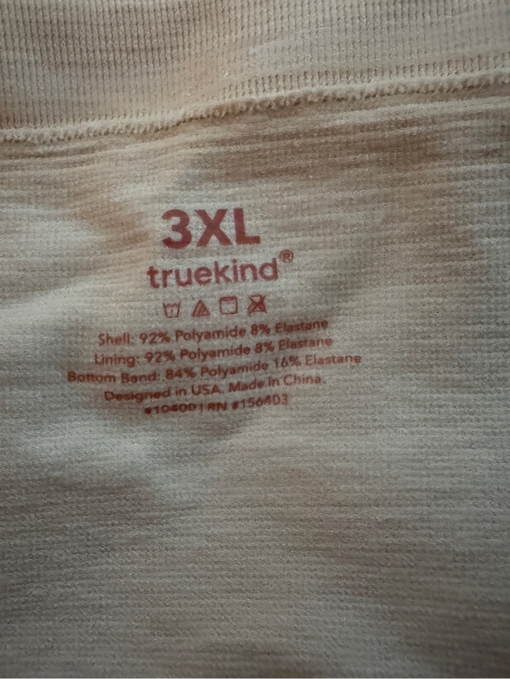 Truekind NEVER WORN 3XL Convertible Strapless Bandeau Bra - Nude - Picture 3 of 4